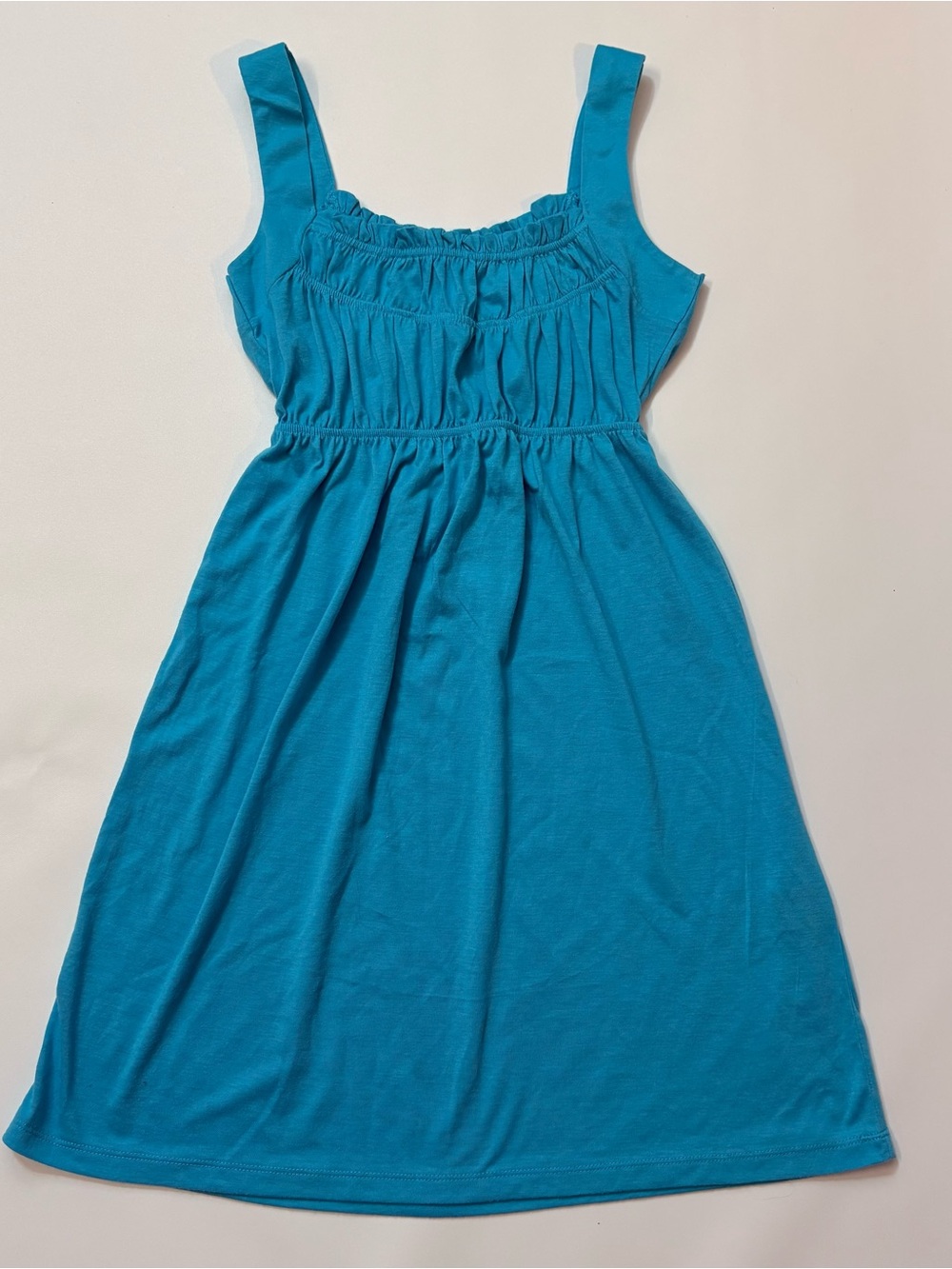 Blue babydoll dress